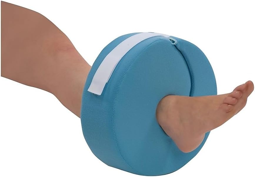DMI Leg and Foot Elevation Pillow with Adjustable Hook and Loop, Blue