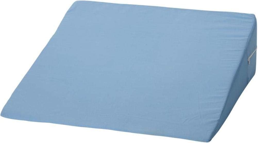 DMI Bed Wedge Pillow and Triangle Wedge with Elevated Incline for Neck Pain, Headaches, Shoulders, Back Pain, Foot Support, Knee Pain or Restless Leg Syndrome, 24x24x12 inches, White (Pack of 1)