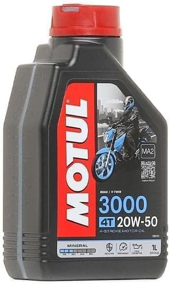 Motul 3000 4T Oil - 20W50-1L.