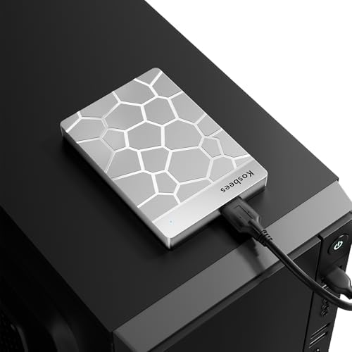 500 GB External Hard Drives, Portable Hard Drive for Windows, Ultra Slim External HDD Store Compatible with PC, MAC, Laptop, PS4, Xbox one, Xbox 360