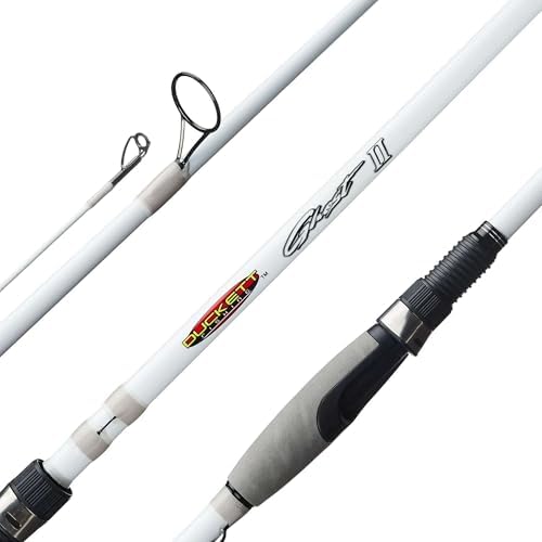 Duckett Fishing Ghost II Spinning & Casting Rods, Lightweight, Durable, and Ultra-Sensitive Performance Fishing Rod