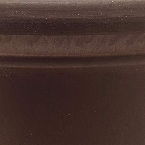 PSW Pot Collection NUR28C 10” Planter Pot for Indoor and Outdoor Plants and Gardens, 10-inch, Chocolate