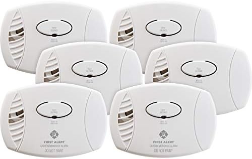 First Alert CO400 Carbon Monoxide (CO) Detector, Battery Operated Alarm, 1-Pack