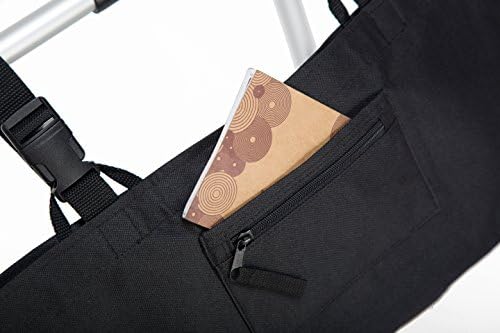 RMS Water Resistant Tote Bag for Walker and Scooter (Butterfly) | Walker Bag and Organizer, Carry a phone, wallet and personal items on a walker, rollator or scooter within easy reach