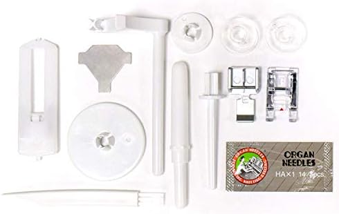 Janome Sewing Machine, White, W16" x H12" x D 7"