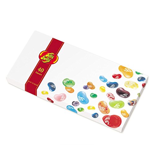 Jelly Belly Beananza 40-Flavor Jelly Bean Gift Box - Over 1 Pound of Candy - Genuine, Official, Straight from the Source