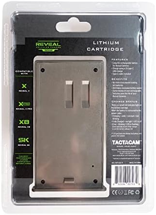 TACTACAM Reveal External Solar Panel for All Reveal Cellular Trail Cameras X Pro, X Pro 3.0, X 2.0, X 3.0, SK, XB