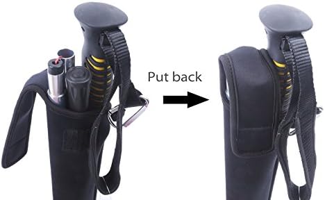 M MAXIMUMCATCH Maxcatch Folding Wading Staff with Neoprene Pouch Fly Fishing Wading Stick