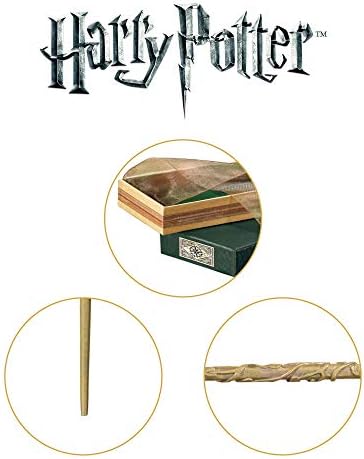 The Noble Collection Hermione Granger's Wand with Ollivanders Wand Box