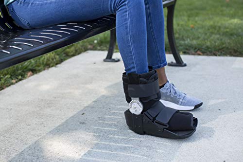 United Ortho 12215 Range of Motion Ankle Walking Boot, Medium