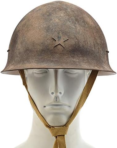 WW2 Japanese Army Steel Helmet Hand Aged