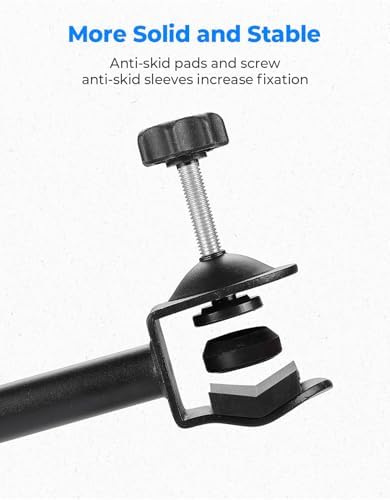KEMIMOTO Golf Cart Bag Holder Bracket, Fit for Most 2+2 Seat Golf Carts | No Drilling Adjustable Metal Golf Cart Bag Attachment, Compatible with EZGO