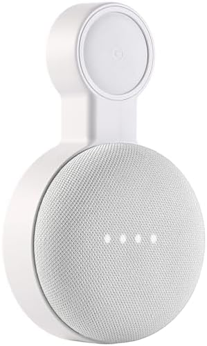 2Pack Google Mini Wall Mount, Cord Management for Google Mini Smart Speaker
