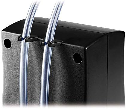 Aqueon QuietFlow Aquarium Air Pump 10, For 2-10 Gallon Tanks, Black