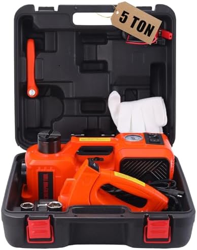 ROGTZ Electric Car Jack Hydraulic Kit 5T Impact Wrench Tire Inflator Pump