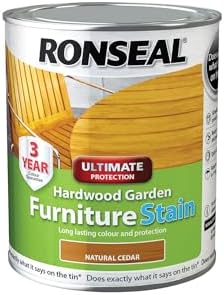 Ronseal HWFSNC750 Hardwood Furniture Stain Natural Cedar 750ml
