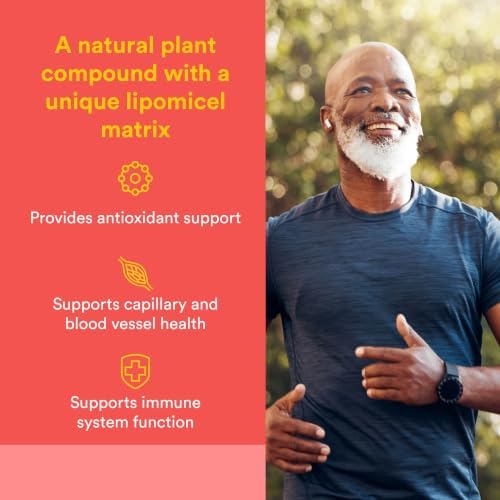 Natural Factors Quercetin LipoMicel Matrix 250 mg, 60 Softgels