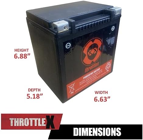MX30L - MOTORCYCLE BATTERY - 600+ CCA