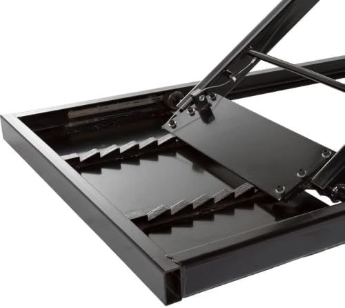 Black Widow Motorcycle Lift Table, Air Over Hydraulic, 1,500 lb, 33.5" High
