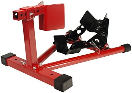 Motorcycle Wheel Chock Locking & Adjusting Stand fits 16" - 21" Tire