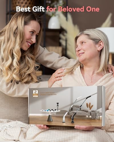 Leebein Electric Spin Scrubber, Shower Scrubber with 4 Adjustable Angles and 8 Brush Heads, Electric Scrubber with Long Handle & Remote Controller