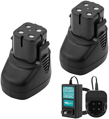 CREABEST 2Packs 7.2V 3.5Ah Ni-MH Replacement Battery fits Dremel 757-01