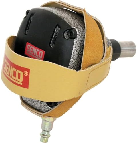 SENCO A20 Pneumatic Palm Nailer 2"-7" includes Leather Strap (PC0781) | Compact air-powered tool for fastening in tight spaces, framing, joist hanger
