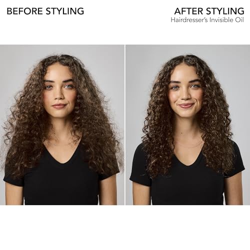 Bumble and bumble. Hairdresser's Invisible Oil Frizz-Reducing Hair Oil | Heat Protection, Frizz Control + Shine | Curly, Wavy, Straight | With Grapeseed, Coconut + Argan Oils