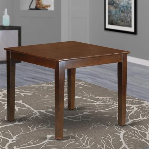 East West Furniture OXT-ANA-T Oxford Square Dining Table for Small Spaces, 36x36 Inch, Natural