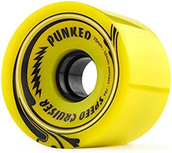 Graphic Series Complete Kicktail Skateboards Longboard w/BlackWidow Premium 80A Grip Tape, Aluminum Truck, ABEC9 Bearing, 71mm Skateboard Wheels