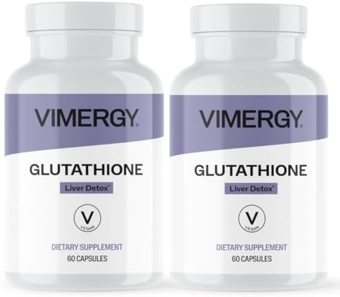 Vimergy Glutathione, Vegan Liver Detox*, 60 Capsules and Servings