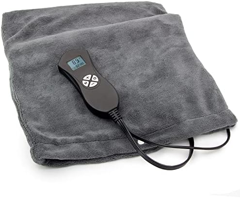 DMI Heating Pad for Pain Relief with 4 Heat Options & Moist Heat for Back Pain Relief,FSA and HSA Eligible,Neck and Shoulders,Muscle Aches,Arthritis,Period Cramps,9ft Cord,14.5 x 12 ',Medium