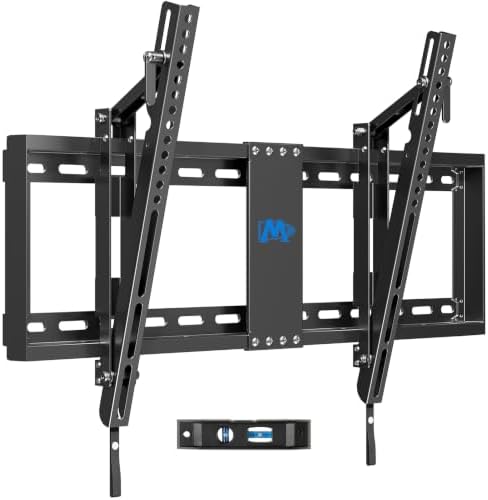 Mounting Dream Tilting TV Wall Mount for Most 37-90 Inch TVs up to 132lbs | Low Profile TV Mount Fits 16", 18", 24" Studs, Max VESA 600x400mm, Wall Mount TV Bracket with Quick Lock & Release, MD2268-LK
