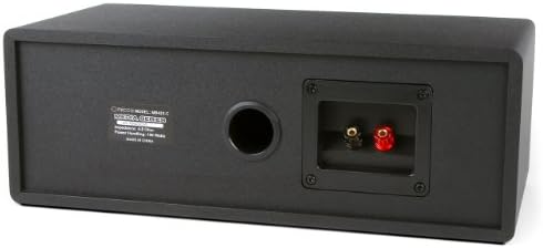 Micca MB42X Advanced 2-Way Passive Bookshelf Speakers, Stereo Pair, Black | Amplifier Required, 4-Inch Carbon-Fiber Woofer, 0.75-Inch Silk-Dome Tweeter, Desktop, Home Theater, Surround Sound