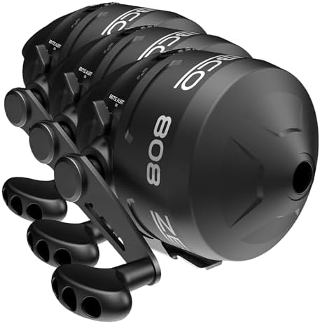 Zebco 808 Spincast Fishing Reel, Changeable Right- or Left-Hand Retrieve, Pre-Spooled with Zebco Fishing Line, Dial-Adjustable Magnum Drag