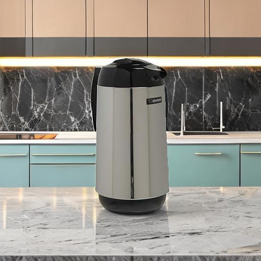 Zojirushi AHGB-10SE, Thermal Serve Carafe, 34 oz. / 1.0 liter, Polished Stainless Steel, Made in Japan