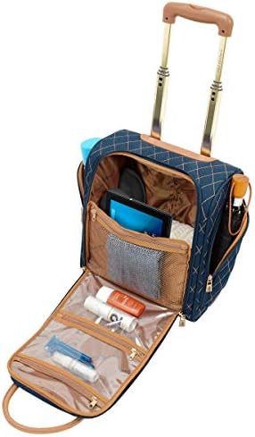 LONDON FOG Queensbury 15 Verticle Under The Seat Bag, Navy