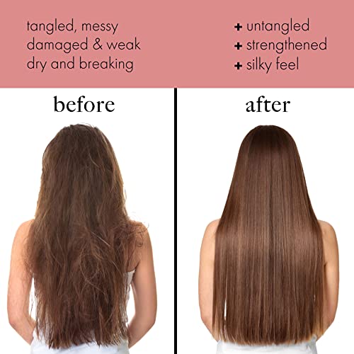 everlong Untangle Leave-in Conditioner Detangler Spray for Hair Extensions & Wigs, Infused with Keratin Protein, Argan and Jojoba Oil