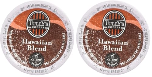 Tully's Coffee Hawaiian Blend 12 KCups 4.8 Oz