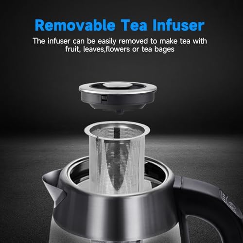 Aigostar Electric Kettle with Temperature Control and Tea Infuser