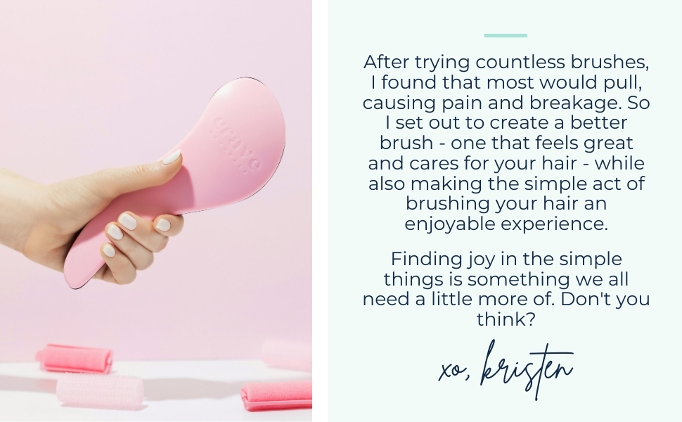 No Tangle Brush by Crave Naturals