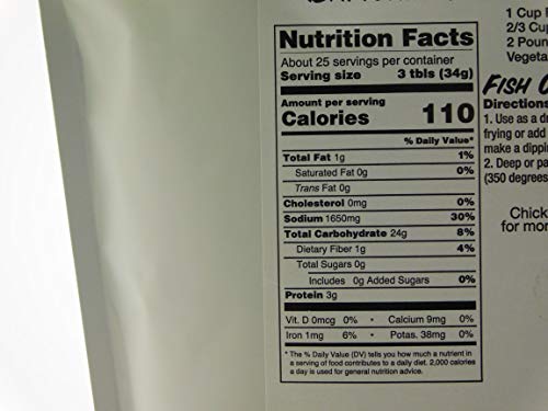 FISH CRACK Highly Addictive Fried Fish Coating!-by Chicken Crack,Large 2 pound bag!