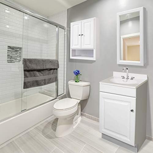 Design House Concord Bathroom Cabinet, 21", White