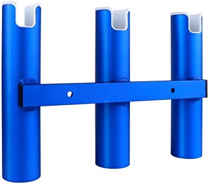 Aluminium Wall-Mounted Fishing Rod Holder for Boat, Garage & Marine - Holds Rods & Poles