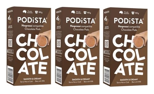 Hot Chocolate Nespresso Compatible Capsules Hot Cocoa Pods - Mint Infusion - 10 Pod Package