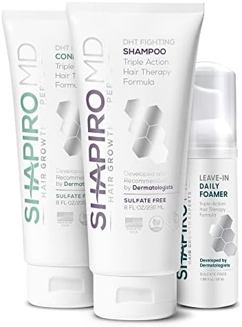 Shapiro MD Hair Growth Experts Natural Hair Kit for Thicker Looking Hair