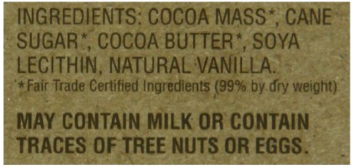 Jelina's 72% Dark Chocolate Bar, 3.35 Ounce (Pack of 8)
