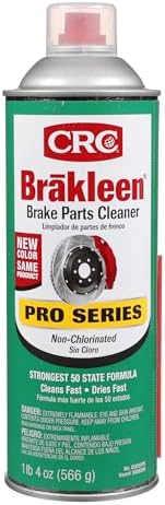 CRC BRAKLEEN Brake Parts Cleaner - Non-Flammable -1lb 3 Oz (05089)