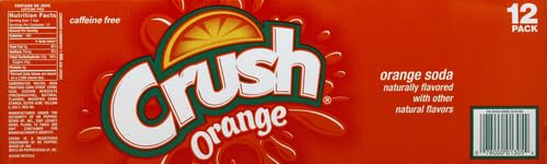 Crush Orange Soda, 12 fl oz (pack of 12)