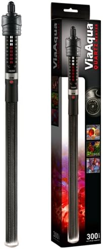 300-Watt Quartz Glass Submersible Heater with Built-In Thermostat